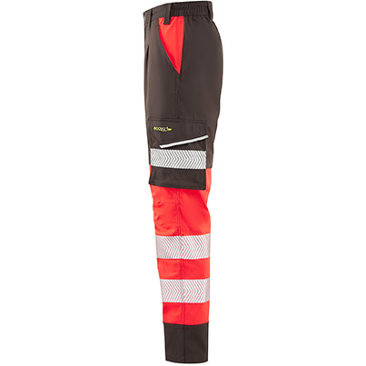 Leo Winswell Women’s Red/Grey Hi-Vis Trousers