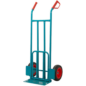 GPC Apollo Capacity Heavy Duty Sack Truck with Folding Toe Blue