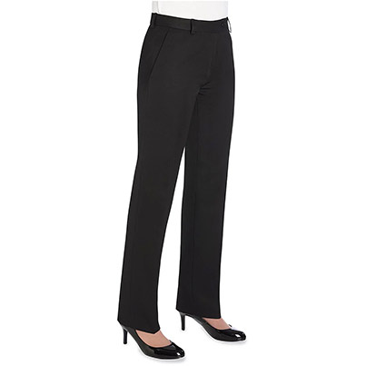 Brook Taverner 2259D Aura Black Trousers 4S