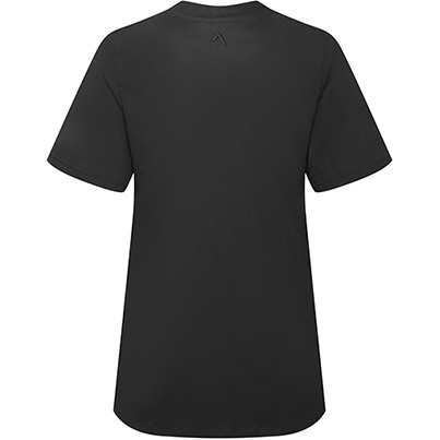 Alsico NLN1 Womenis Black Notch-Neck Tunic M