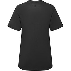 Alsico NLN1 Womenis Black Notch-Neck Tunic M