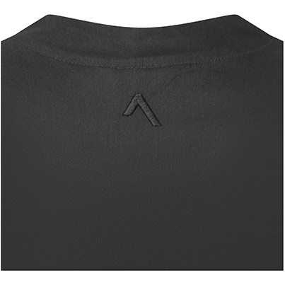 Alsico NLN1 Womenis Black Notch-Neck Tunic M