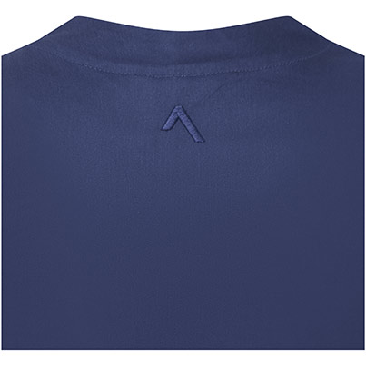 Alsico NLN1 Womenis Navy Notch-Neck Tunic