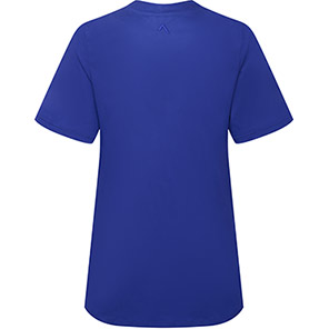 Alsico NLN1 Womenis Royal Blue Notch-Neck Tunic