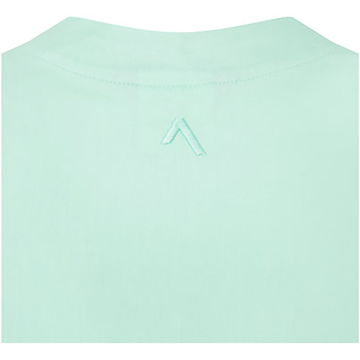 Alsico NLN1 Womenis Eau de Nil Notch-Neck Tunic