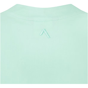 Alsico NLN1 Womenis Eau de Nil Notch-Neck Tunic