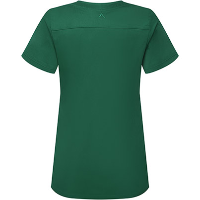 Alsico NVF1 Women�s Bottle Green V-Neck Scrub Tunic