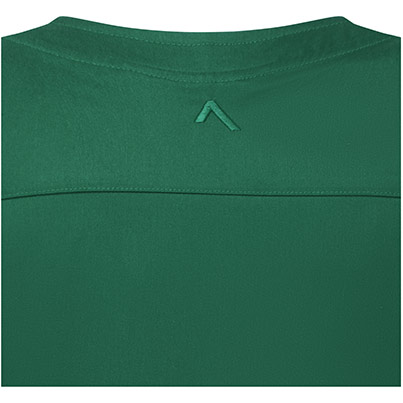 Alsico NVF1 Women�s Bottle Green V-Neck Scrub Tunic