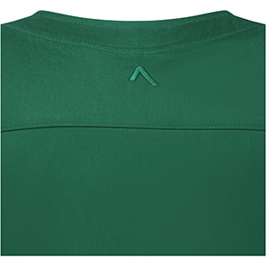 Alsico NVF1 Women�s Bottle Green V-Neck Scrub Tunic