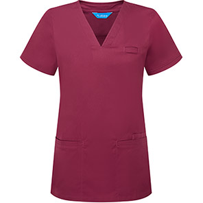 Alsico NVF1 FemV-Nck Scrub TunGarnet 4XL