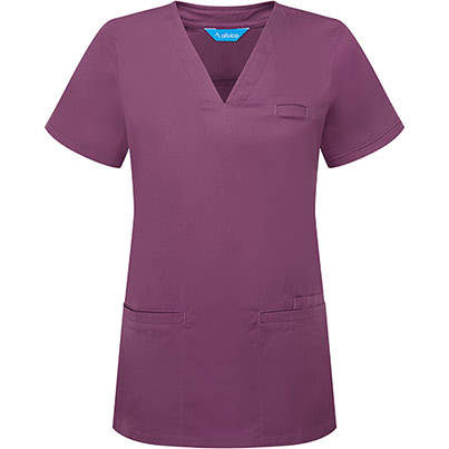 Alsico NVF1 Women�s Dusk V-Neck Scrub Tunic