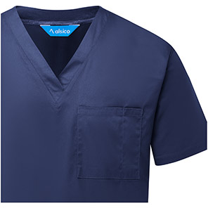 Alsico NCS1 Unisex Navy Scrub Tunic