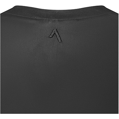 Alsico NCS1 Unisex Black Scrub Tunic