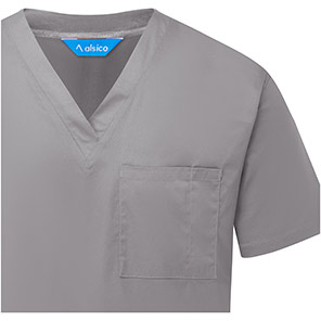 Alsico NCS1 Unisex Hospital Grey Scrub Tunic