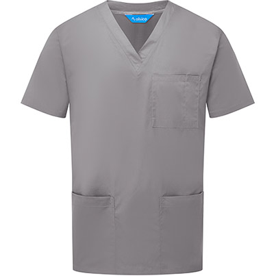 Alsico NCS1 Unisex Hospital Grey Scrub Tunic