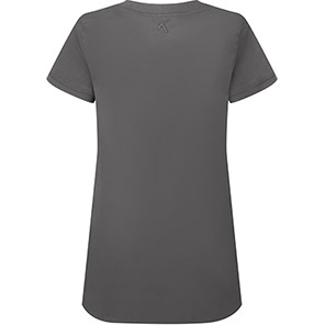 Alsico NSM1 Charcoal V-Neck Maternity Scrub Tunic