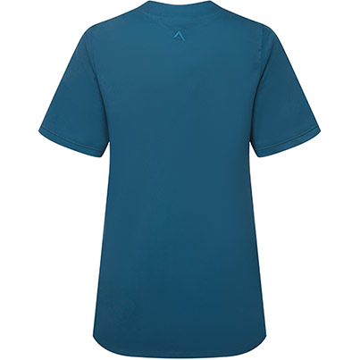 Alsico NLN1 Women�s Caribbean Blue Notch-Neck Tunic