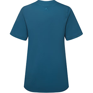 Alsico NLN1 Women�s Caribbean Blue Notch-Neck Tunic