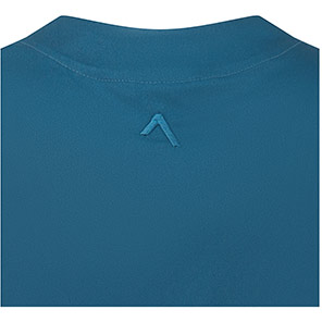 Alsico NLN1 Women�s Caribbean Blue Notch-Neck Tunic