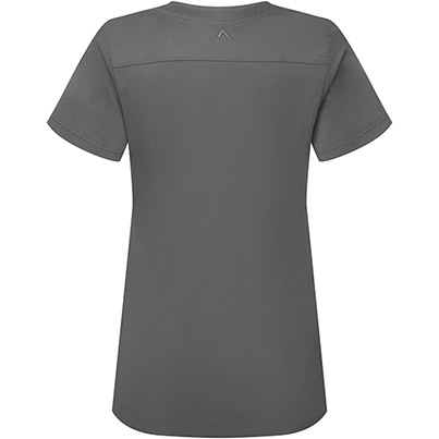 Alsico NVF1 Women’s Charcoal V-Neck Scrub Tunic