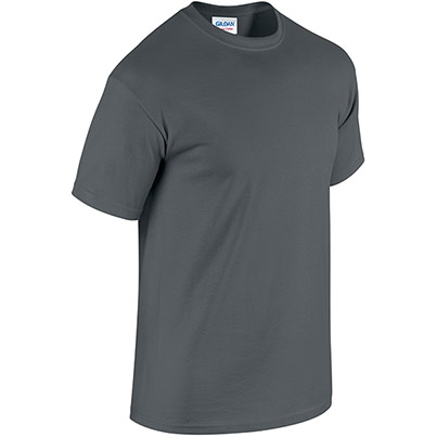 Gildan HeavyCotton GD005 Charcoal T-Shirt