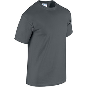 Gildan HeavyCotton GD005 Charcoal T-Shirt