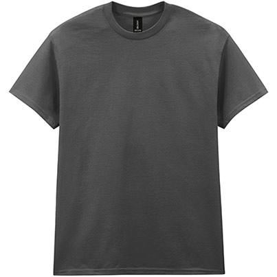 Gildan HeavyCotton GD005 Charcoal T-Shirt