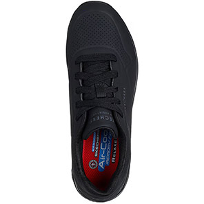 Skechers Work UNO Black O1 Non-Safety Shoes