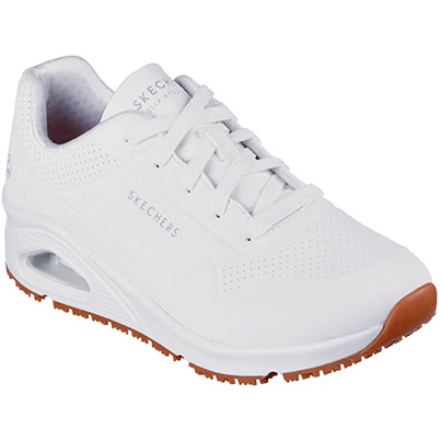 Skechers Work UNO White O1 Non-Safety Shoes