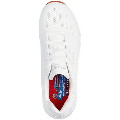 Skechers Work UNO White O1 Non-Safety Shoes