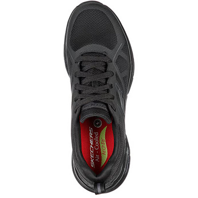 Skechers Arch Fit SR Axtell Black OB Non-Safety Shoes