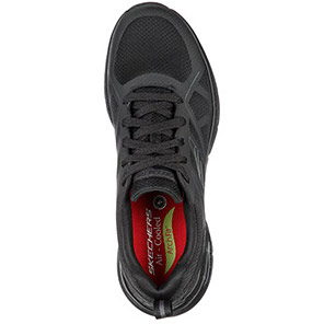 Skechers Arch Fit SR Axtell Black OB Non-Safety Shoes