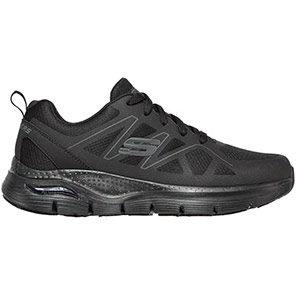 Skechers Arch Fit SR Axtell Black OB Non-Safety Shoes