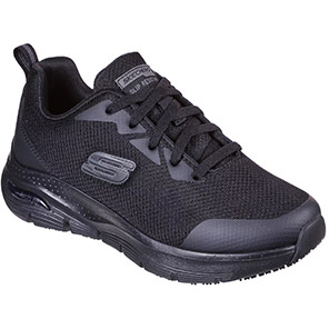 Skechers Arch Fit SR Women’s Black Non-Safety Shoes