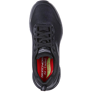 Skechers Arch Fit SR Women’s Black Non-Safety Shoes