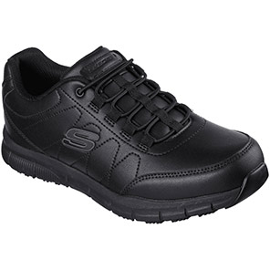 Skechers Work Nampa Osil Black O1 Non-Safety Shoes