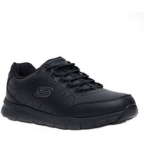 Skechers Work Nampa Osil Black O1 Non-Safety Shoes 13