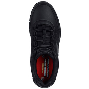 Skechers Work Nampa Osil Black O1 Non-Safety Shoes