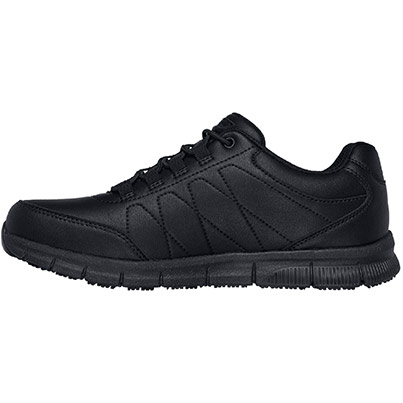 Skechers Work Nampa Osil Black O1 Non-Safety Shoes