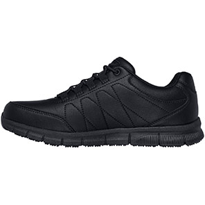 Skechers Work Nampa Osil Black O1 Non-Safety Shoes