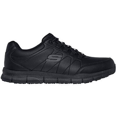 Skechers Work Nampa Osil Black O1 Non-Safety Shoes