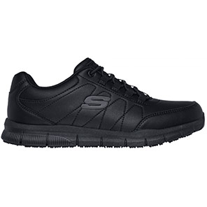 Skechers Work Nampa Osil Black O1 Non-Safety Shoes