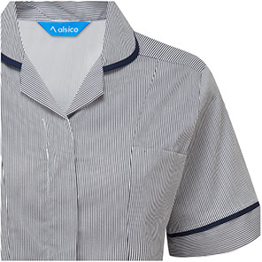 Alsico NFT7 Women�s Navy/White Scrub Tunic 12