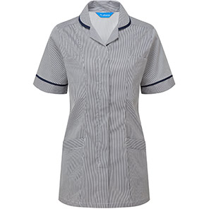 Alsico NFT7 Fem Stripe Tunic Nvy/Whte 26