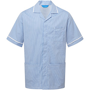 Alsico NM12 Male Stripe Tunic Blu/Wht 52