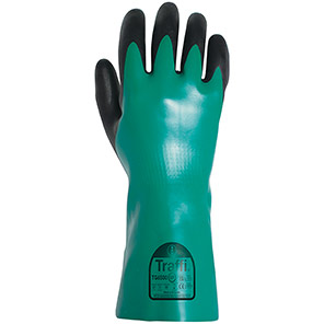Traffi TG6500 Nitrile-Coated Cut-Resistant Work Gloves 12