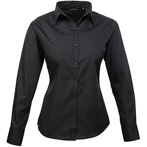 Premier PR300 Black Poplin Blouse 30