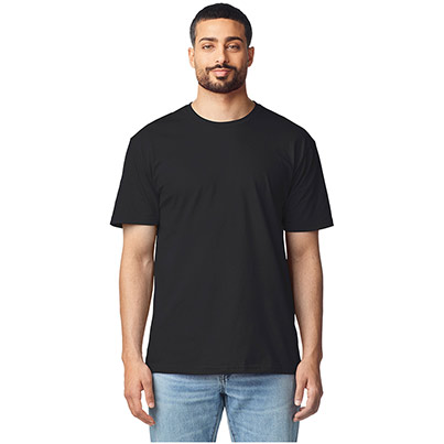 Gildan Softstyle GD001 Black T-Shirt