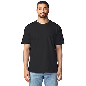 Gildan Softstyle GD001 Black T-Shirt