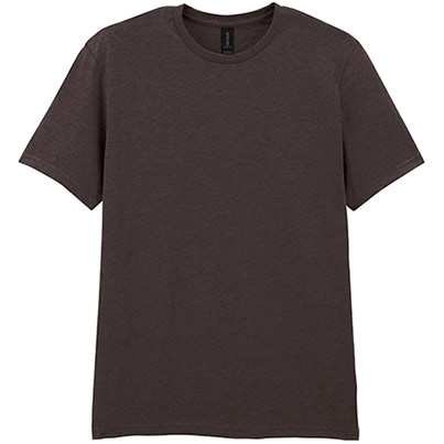 Gildan Softstyle GD001 Dark Chocolate T-Shirt